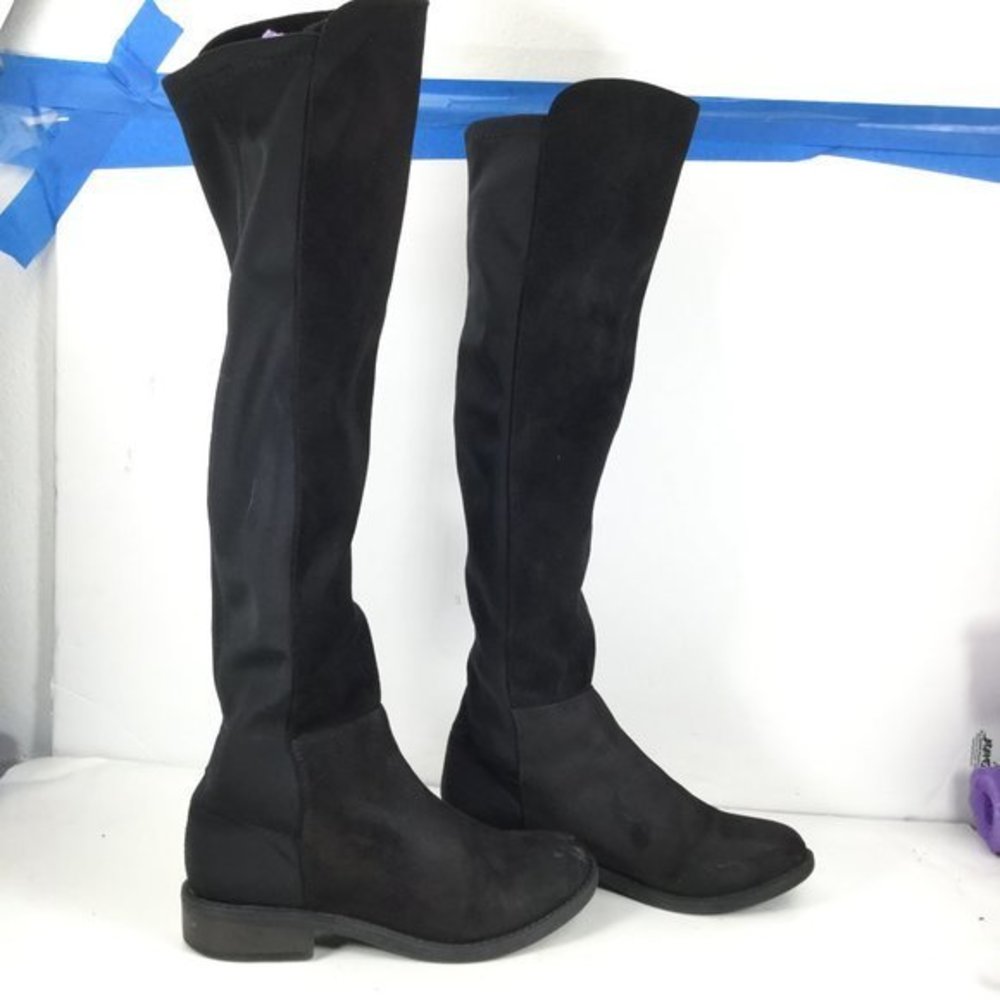 Rebel by Zigi Olaa Thigh Boots Black Size 6